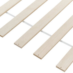 Wyld and Coco Eu Pine Bed Frame 90 X 200 White - Scandinavian Slatted Base Single Bed Frame - thumbnail 9