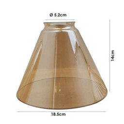 Glass Lamp Shade Pendant Light Handcrafted Amber Ceiling Light Shade For Pendant Lighting,decorative Hanging Lamp Shades - thumbnail 7