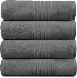Gc Gaveno Cavailia Hampton Royal 12 Pack Face Towel 30X30 Charcoal Egyptian Cotton Premier Super Absorbent Towel