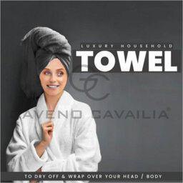 Gc Gaveno Cavailia Hampton Royal 12 Pack Face Towel 30X30 Charcoal Egyptian Cotton Premier Super Absorbent Towel - thumbnail 5