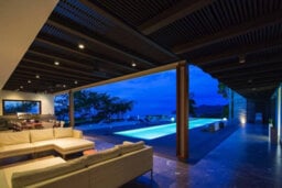 Luminosa Lighting Luminosa Afrodita 1 Light Outdoor Surface Mounted Ceiling Light Grey Ip54, Gu10 - thumbnail 2
