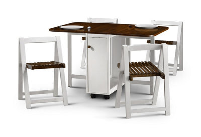 Ashfield Lucy Gate Leg Table Dining Set - Table + 4 Chairs - image 1