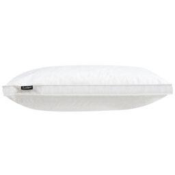 Beliani 80 X 80 Cm Duck Feather And Down Pillow - Medium Soft, Cotton Cover - thumbnail 8