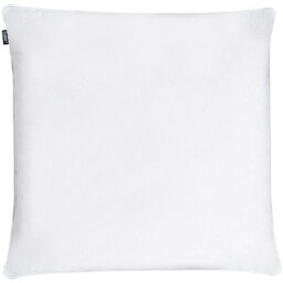 Beliani 80 X 80 Cm Duck Feather And Down Pillow - Medium Soft, Cotton Cover - thumbnail 1
