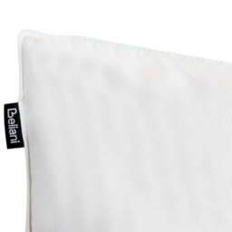 Beliani 80 X 80 Cm Duck Feather And Down Pillow - Medium Soft, Cotton Cover - thumbnail 7