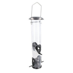 AB Tools 3Pk Large Deluxe Bird Feeder Seed Holder Hanging Feeding Station Wild Birds - thumbnail 3