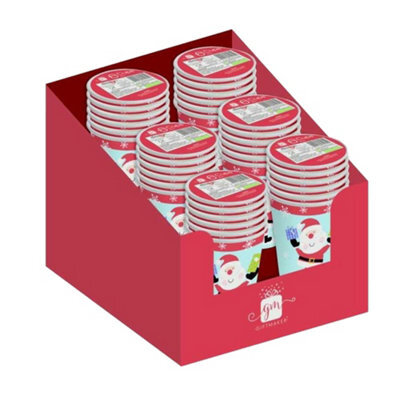 Giftmaker Santa Claus Christmas Disposable Cup (Pack Of 6) Blue/red (One Size) - image 1