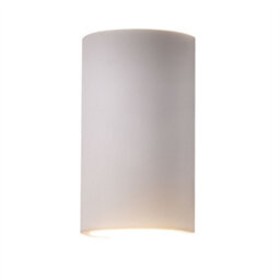 First Choice Lighting Set Of 2 Evie - White Plaster Gu10 Wall Lights - thumbnail 2