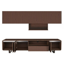 "Avf Marquis 2M Tv Stand, For Tvs Up To 95"" - Walnut" - thumbnail 3
