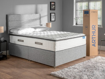 Arthur Sleep Spare Arthur 1500 Hybrid Mattress - Medium Firm - Extra Deep - Super King - image 1