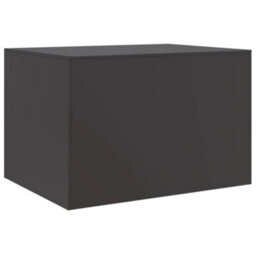 Berkfield Coffee Table Black 67X50X44 Cm Steel - thumbnail 9