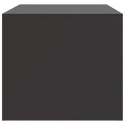 Berkfield Coffee Table Black 67X50X44 Cm Steel - thumbnail 8
