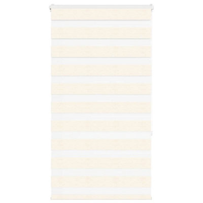 Berkfield Zebra Blind Marble Beige 70X150 Cm Fabric Width 65.9 Cm Polyester - image 1