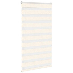 Berkfield Zebra Blind Marble Beige 70X150 Cm Fabric Width 65.9 Cm Polyester - thumbnail 3