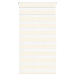 Berkfield Zebra Blind Marble Beige 70X150 Cm Fabric Width 65.9 Cm Polyester - thumbnail 1