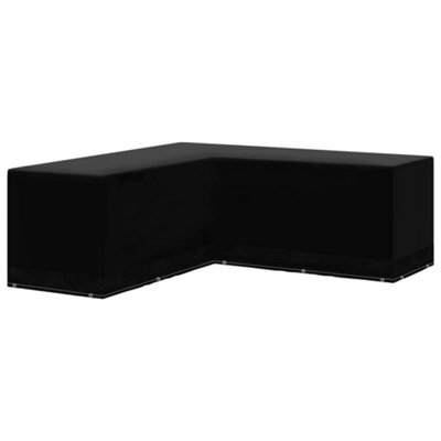 Walplus Garden Furniture Cover L-Shaped 12 Eyelets 250X90X90 Cm - image 1
