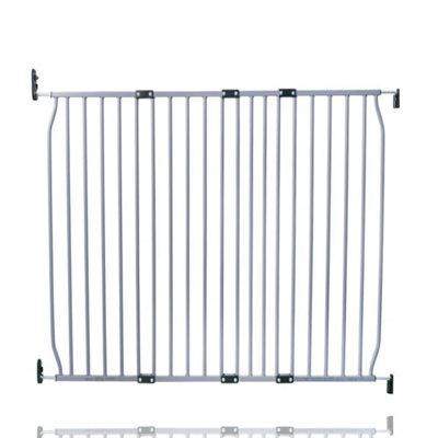 Bettacare Screw Fit Metal Dog Gate, Grey, 120Cm - 130Cm - image 1