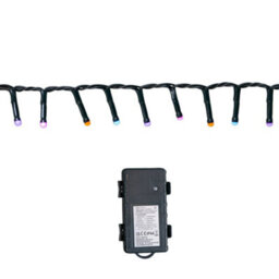 Samuel Alexander 9M 360 Led Battery Operated Christmas Berrybrights String Lights In Rainbow - thumbnail 8