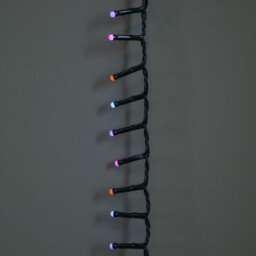 Samuel Alexander 9M 360 Led Battery Operated Christmas Berrybrights String Lights In Rainbow - thumbnail 6