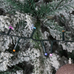 Samuel Alexander 9M 360 Led Battery Operated Christmas Berrybrights String Lights In Rainbow - thumbnail 4