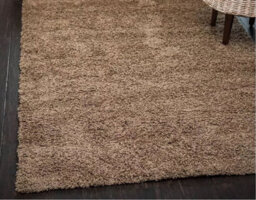 Smart Living Shaggy Soft Thick Area Rug, Living Room Carpet, Kitchen Floor, Bedroom Soft Rugs 60Cm X 220Cm - Dark Beige - thumbnail 2