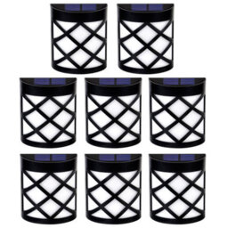 Taylor & Brown 8 Pack Solar Fence Lights, 6 Led Waterproof Outdoor Lamps For Garden, Patio, Yard, Stairs, Wall, Gate - thumbnail 1