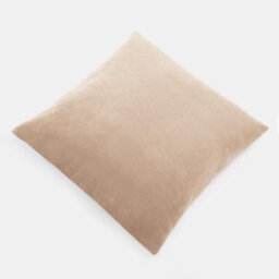 OHS 2 Pack Matte Velvet Filled Cushion Covers, Natural - 45 X 45Cm - thumbnail 6