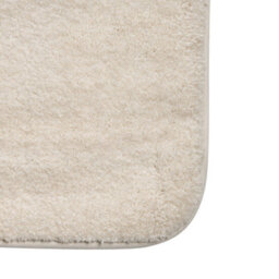 Beliani Bath Mat Urlana Off-White 60 X 90 Cm Microfibre - thumbnail 6