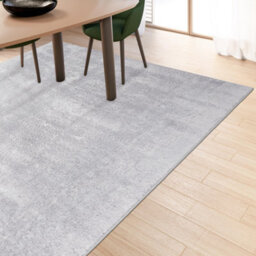 Homeart Soft Area Rugs, Anti-Slip, Machine Washable Fluffy Carpet For Living Room Bedroom Kitchen, Light Grey, 140X200 Cm - thumbnail 9