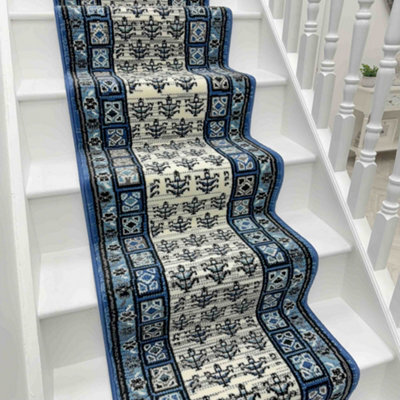 Mayan Stair Runner - Soft & Durable Carpet Runner For Stairs & Staircases, Multiple Lengths - image 1