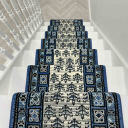 Mayan Stair Runner - Soft & Durable Carpet Runner For Stairs & Staircases, Multiple Lengths - thumbnail 9