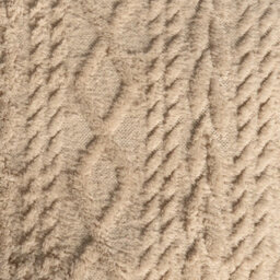 OHS Cable Knit Design Fleece Throw Ultra Soft Fluffy Blanket For Family - thumbnail 5