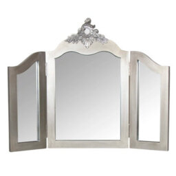 Melody Maison Mirrored Dressing Table And Vanity Mirror - Tiffany Range - thumbnail 8