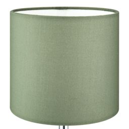 Albury Swirl Round Gloss Green Table Lamp - thumbnail 4