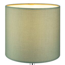 Albury Swirl Round Gloss Green Table Lamp - thumbnail 5