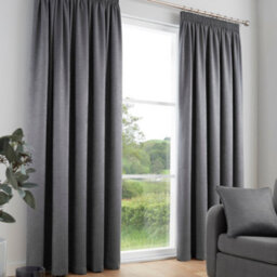 Fusion Galaxy Pair Of Light Reducing Thermal Effect Pencil Pleat Curtains - thumbnail 1