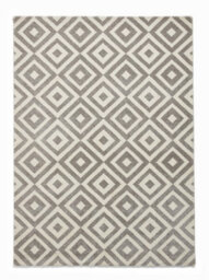 Grey White Modern Geometric Easy To Clean Rug For Living Room Bedroom And Dining Room-160Cm X 220Cm - thumbnail 9
