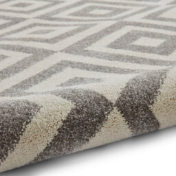 Grey White Modern Geometric Easy To Clean Rug For Living Room Bedroom And Dining Room-160Cm X 220Cm - thumbnail 7