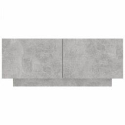 Berkfield Tv Cabinet Concrete Grey 100X35X40 Cm Engineered Wood - thumbnail 5