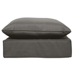 Outsunny Outdoor Seat And Back Cushion Set, Deep Seating Chair Cushion, Grey - thumbnail 6