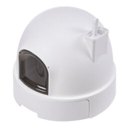 Thehotsale Fully Enclosed Cat Litter Box With Pull-Out Tray And Transparent Doors 51.6Cm W X 45Cm H - thumbnail 3