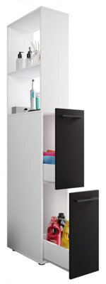 Vcm Wooden Bathroom Furniture Niche Cabinet Sadilo Xl - image 1
