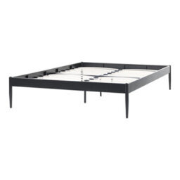 Beliani Bed Metal Vaurs 160 X 200 Cm (Eu King Size) Black - thumbnail 5