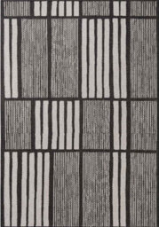 The Rugs Ted Baker Flatweave Allington Indoor Outdoor Rug Geometric Reversible In Black - thumbnail 3