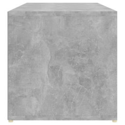 Berkfield Shoe Storage Bench Concrete Grey 105X35X35 Cm Engineered Wood - thumbnail 5