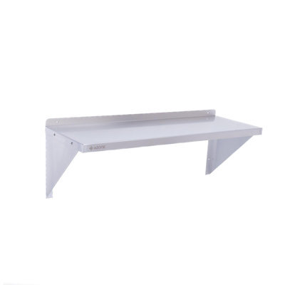 eZone Stainless Steel Wall Shelf 900X350mm Commercial Catering Kitchen Storage - image 1
