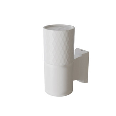Luminosa Lighting Luminosa Bowery Outdoor Up Down Wall Lamp White Ip54 1Xgu10 - image 1