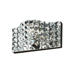Luminosa Lighting Luminosa Onda Crystal Wall Lamp Chrome, G9 - Uk Stock - thumbnail 2