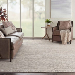 Beige Wool Luxurious Modern Easy To Clean Handmade Optical/ (3D) Abstract Dining Room Bedroom And Living Room Rug -168Cm X 226Cm - thumbnail 2