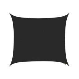 Kookaburra 5.4M Square Waterproof Black Garden Patio Sun Shade Sail Canopy 98% Uv Block With Free Rope - thumbnail 1